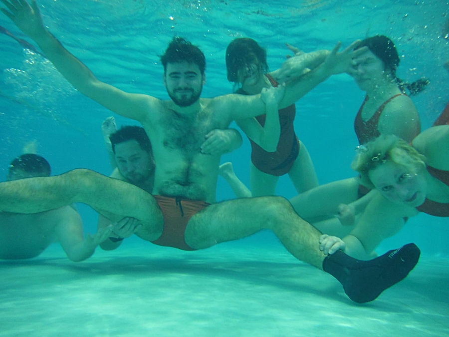 Hokej pod wodą Walenie Siemianowice Śląskie Trening 27 IV 2024